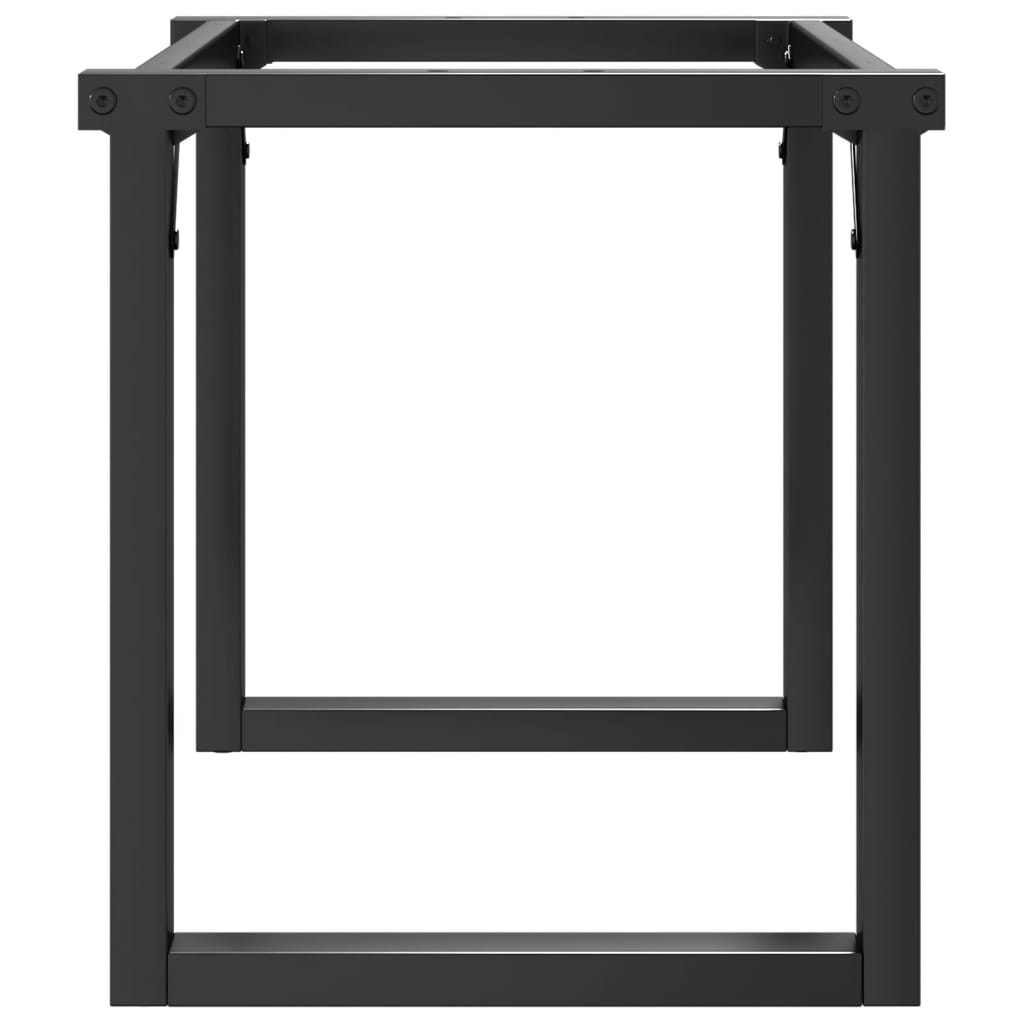 Coffee Table Legs O-Frame 90X30X43 Cm Steel